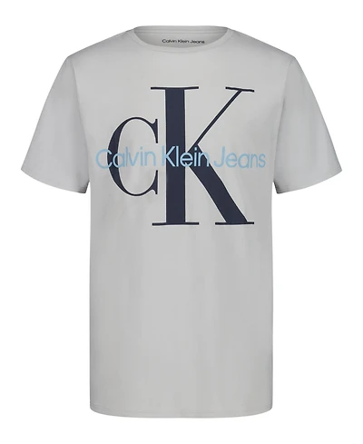 Calvin Klein Big Boys Monologo Short Sleeve T-Shirt