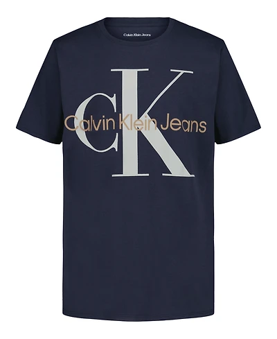 Calvin Klein Big Boys Monologo Short Sleeve T-Shirt