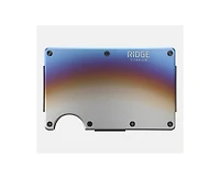 The Ridge Men's Ridge Wallet - Burnt Titanium: Money Clip