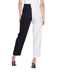 blue revival Women's Happy Hour Mix Fabric Trousers