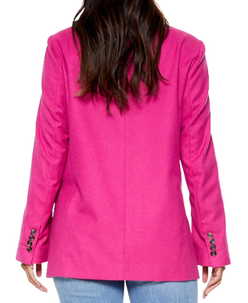 blue revival Women's Boyfriend Blazer