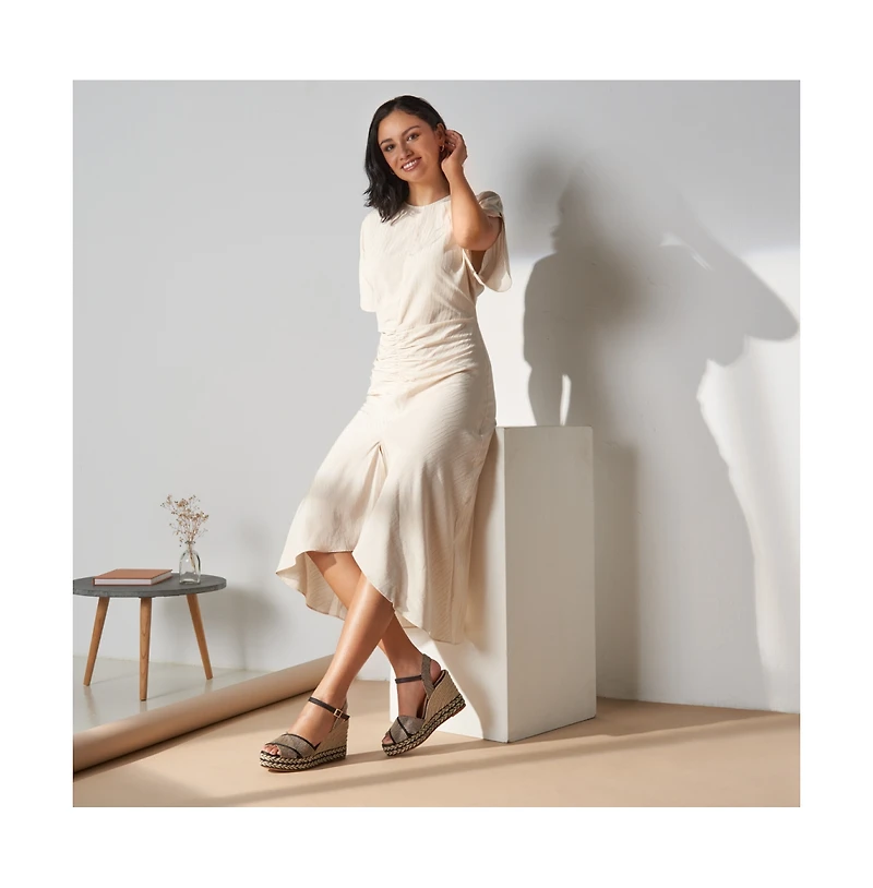 Empuria Canvas Espadrille Sandal Wedges