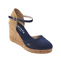 Satuna Canvas Espadrille Wedges