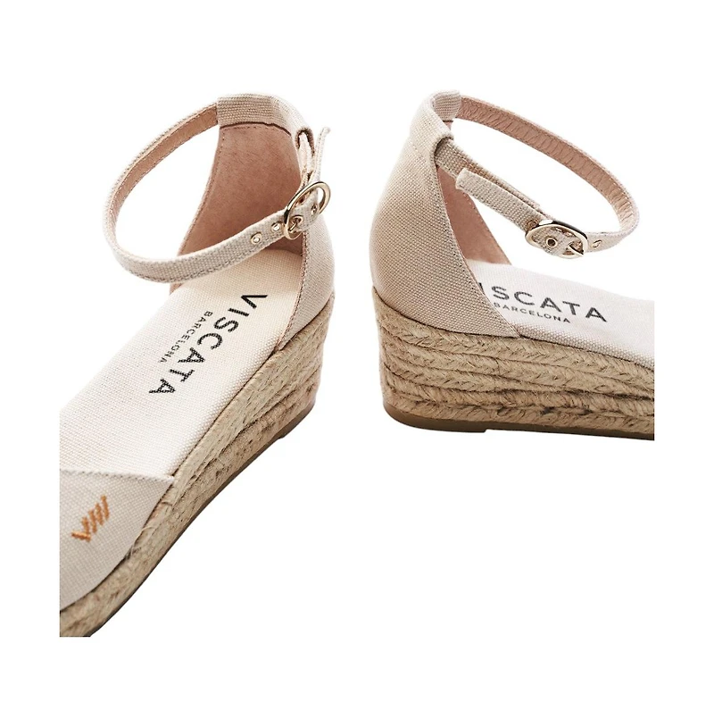 Formiga Canvas Espadrille Wedges