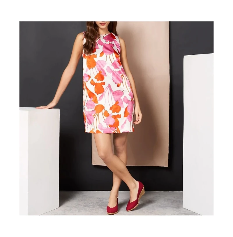 Roses Limited Edition Canvas V Cut Espadrille Wedges