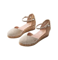 Pubol Limited Edition Canvas Espadrille Wedges