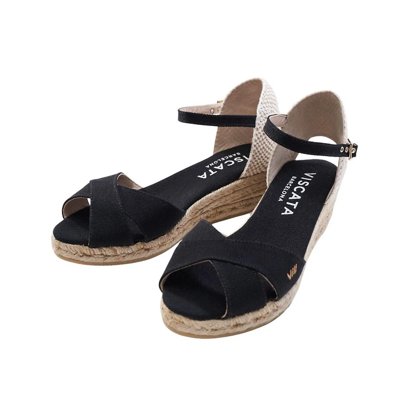 Salina Canvas Espadrille Sandal Wedges