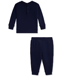 Polo Ralph Lauren Baby Boys Fleece Sweatshirt & Pant Set