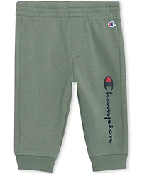 Champion Baby Boys 3-Piece Short Sleeve Bodysuit, Hoodie and Joggers Set