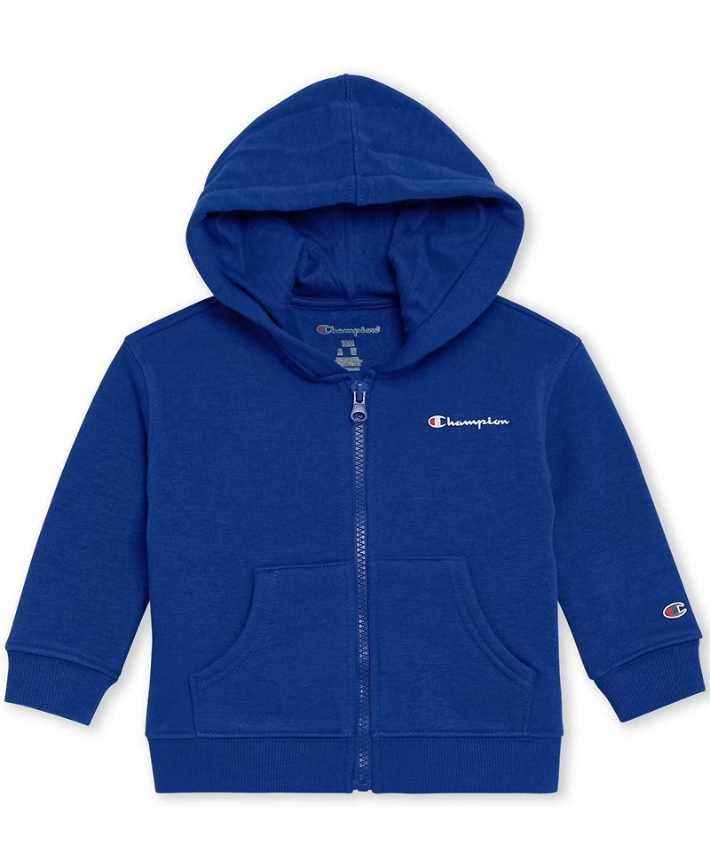 Champion Baby Boys 3-Piece Short Sleeve T-Shirt, Hoodie and Joggers Set
