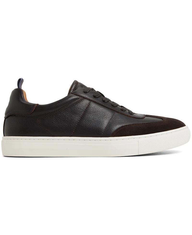 Brooks Brothers Men's Emmerson Lace Up Court Sneakers