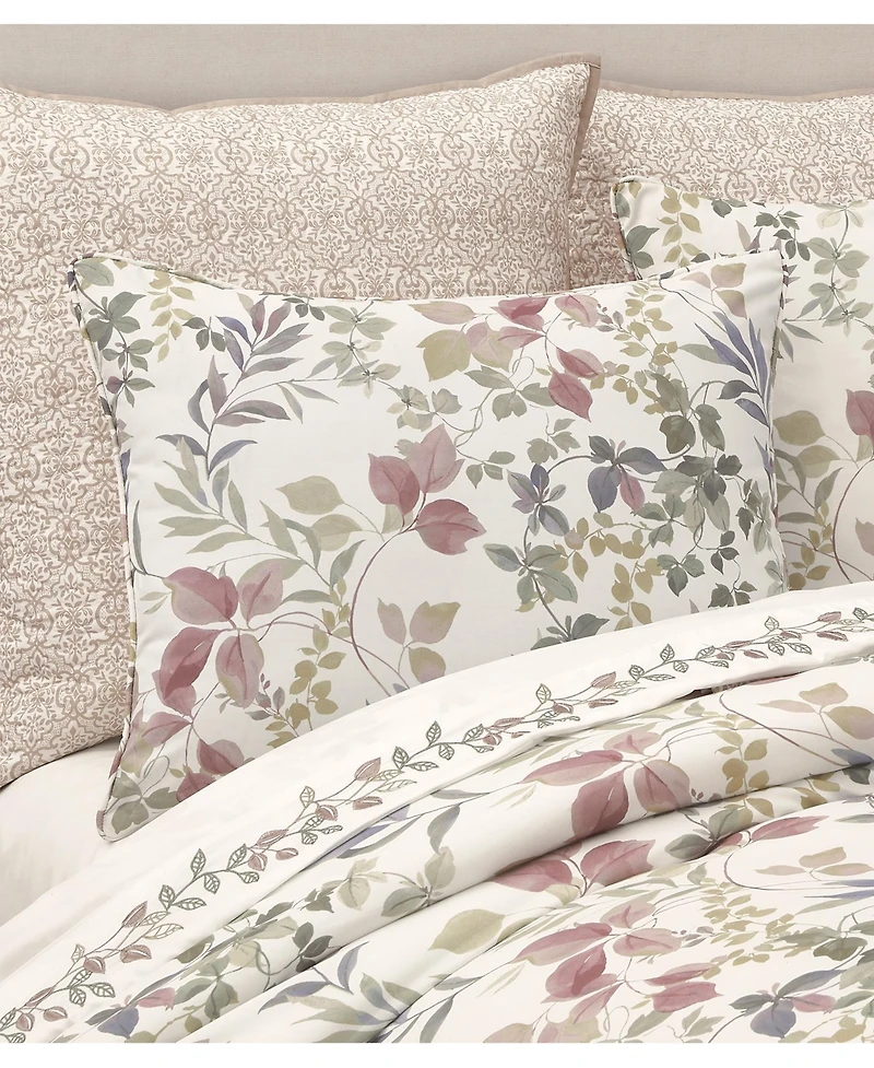 Royal Court Rosewood Botanical Leaf 4-Pc. Comforter Set, California King