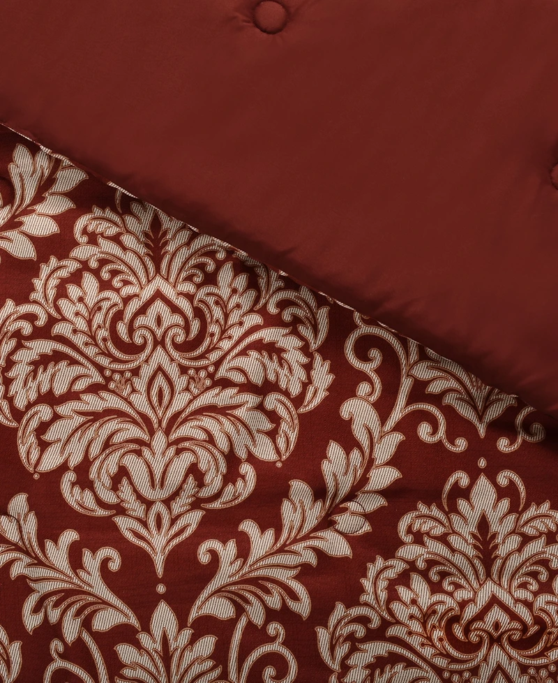 Royal Court Lazia Damask 3-Pc. Comforter Set, King/California King
