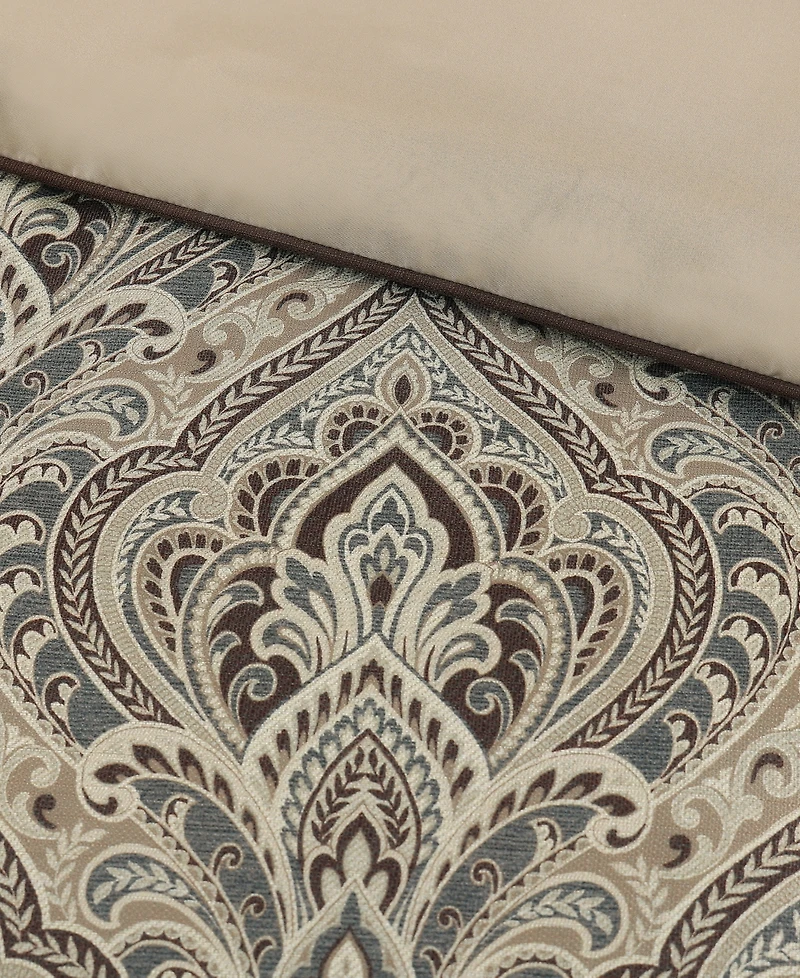 Royal Court Maren Damask 3-Pc. Comforter Set, King/California King