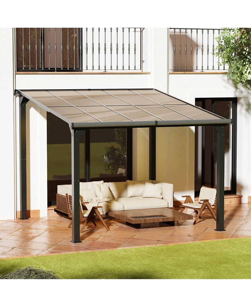 Mondawe 10 x Ft Lean to Gazebo