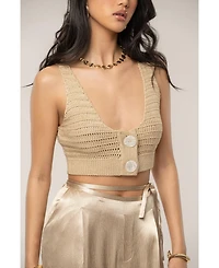 Jluxlabel Women's Salmah Crochet Top