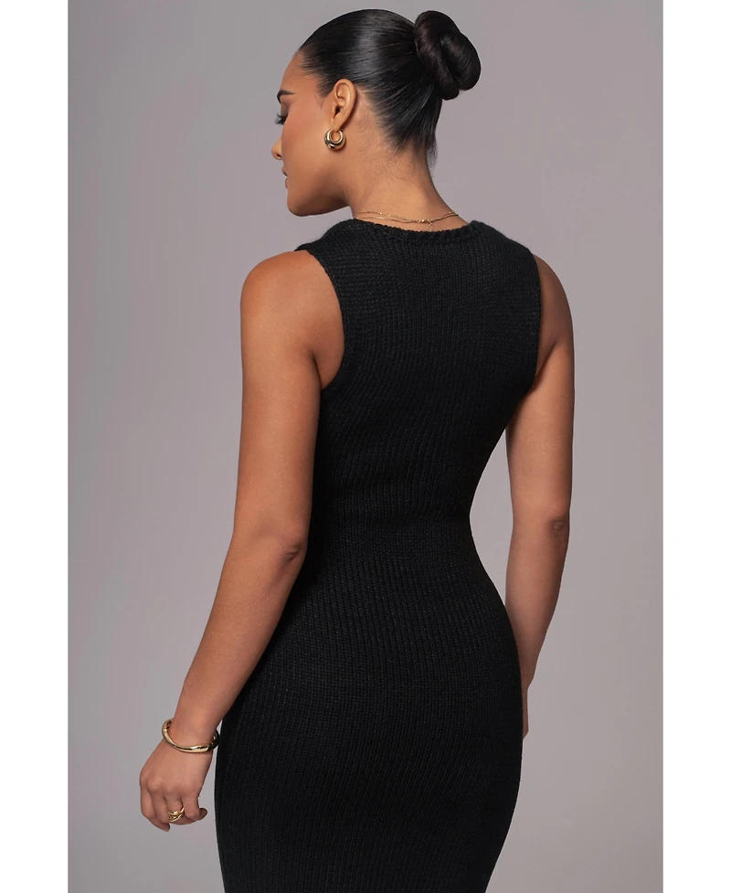 Jluxlabel Women's Sleeveless Cable Knit Dress