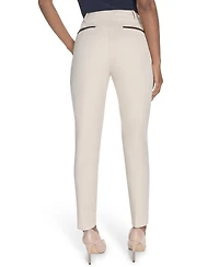 Tommy Hilfiger Women's Mid-Rise Slim-Fit Ankle Pants