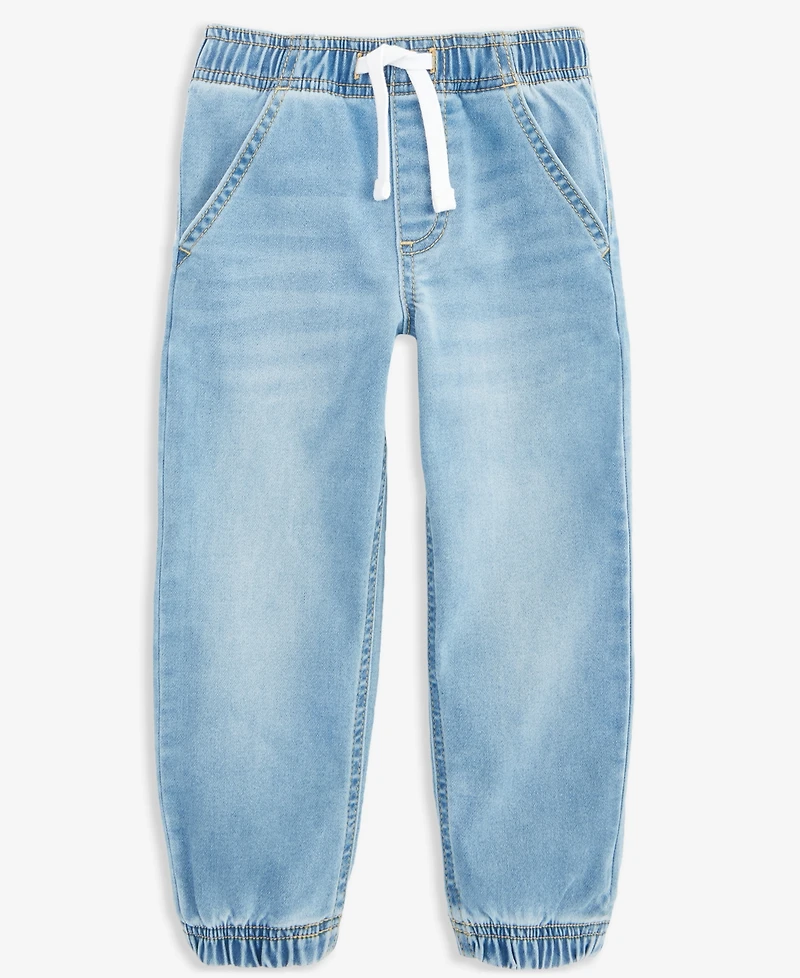 Epic Threads Toddler Boys 2T-4T Super Soft Stretch Knit Denim Jogger Jeans, Exclusively at Macy's