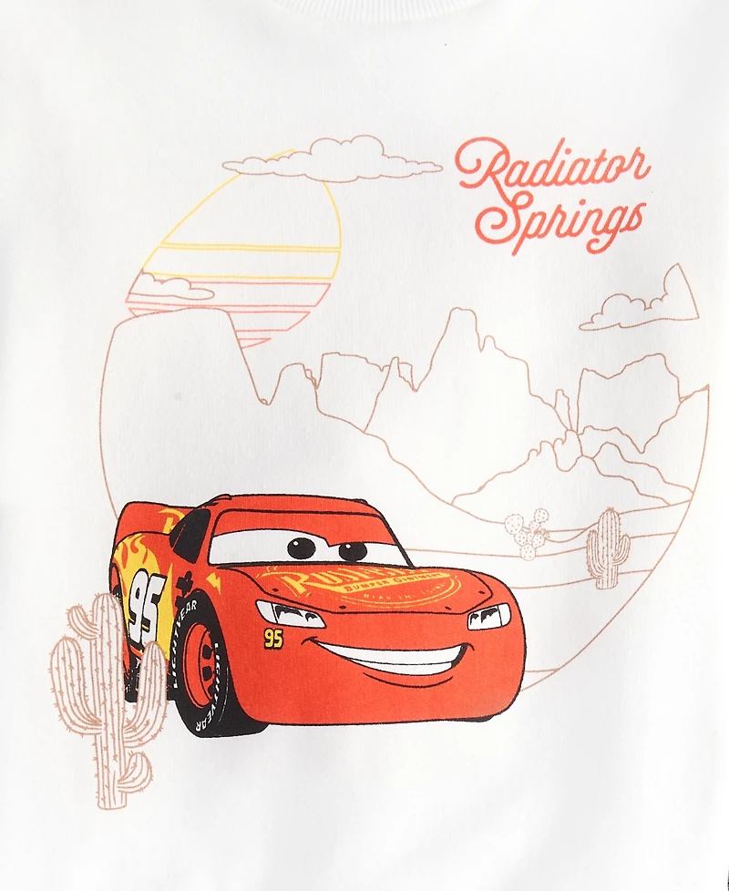 Epic Threads Toddler Boys 2T-4T 2-Pc. Cars Fleece Top & Shorts Set, Exclusively at Macy's