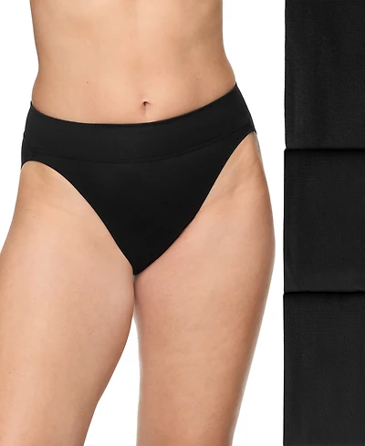 Warner's Women's 3-Pk. No Pinching Problems Hi-Cut Underwear RT4403P