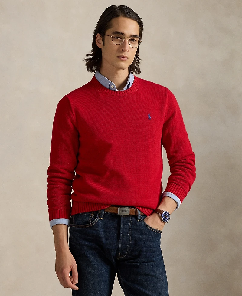Polo Ralph Lauren Men's Cotton Crewneck Sweater