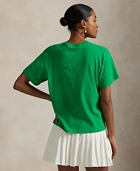 Polo Ralph Lauren Women's Us Open Crest Logo Jersey T-Shirt