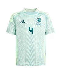 Adidas Big Boys and Girls Edson Alvarez Green Mexico National Team 2024 Away Replica Player Jersey