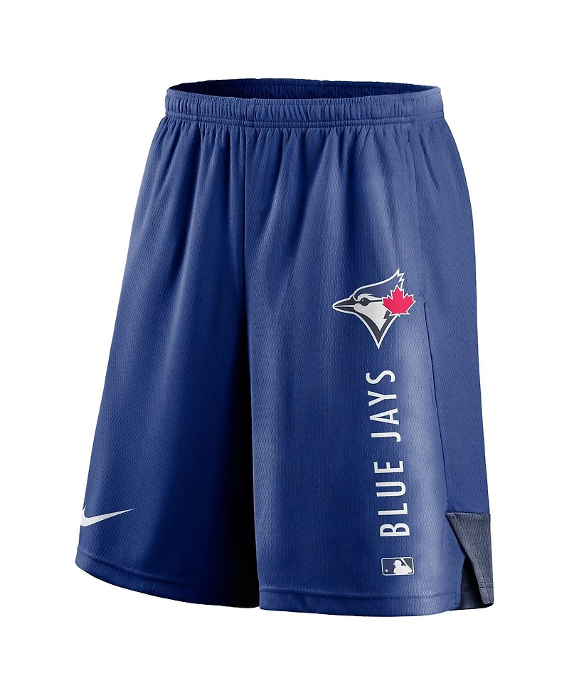 Nike Men's Royal Toronto Blue Jays Authentic Collection Training Performance Shorts