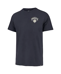 '47 Brand Men's Blue New York Knicks Turn Back Franklin T-Shirt