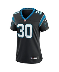 Nike Women's Chuba Hubbard Black Carolina Panthers Team Game Jersey