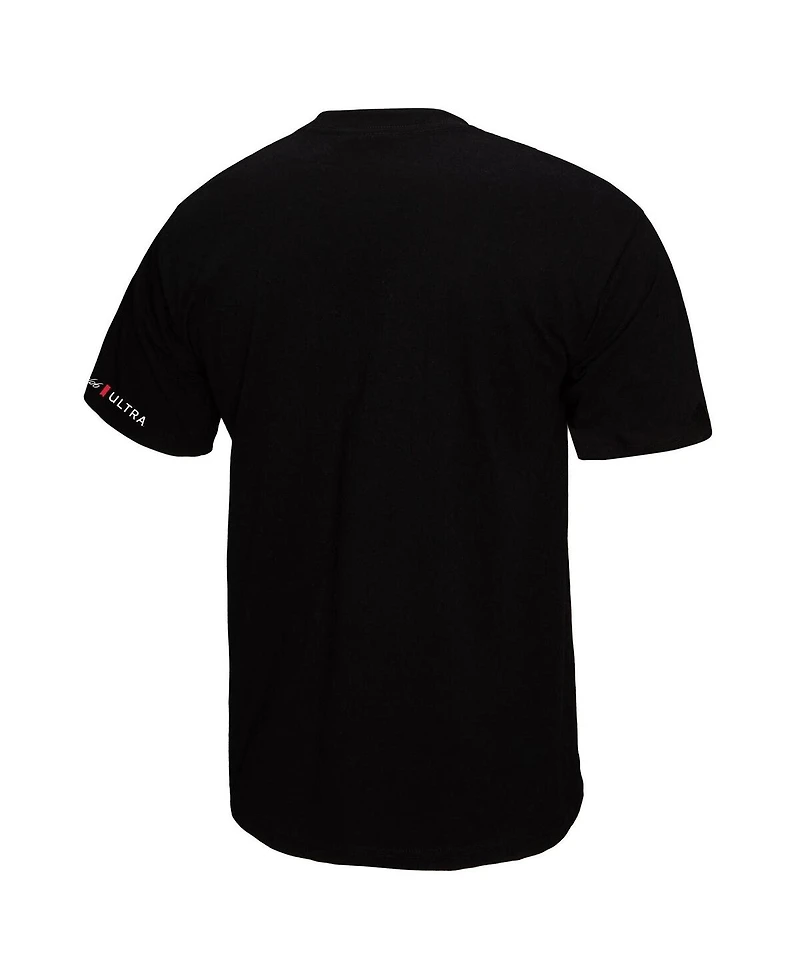 Mitchell & Ness Men's Black Miami Heat Nba x Michelob Ultra Rewind Ii T-Shirt