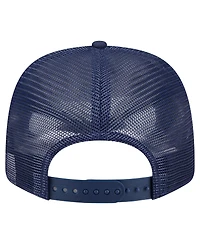 New Era Men's Navy Tampa Bay Rays Flag 9SEVENTY Stretch-Snap Hat