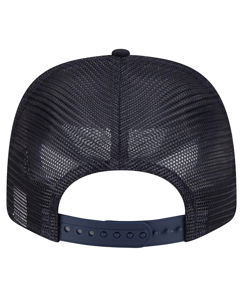 New Era Men's Navy Seattle Mariners Flag 9SEVENTY Stretch-Snap Hat