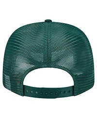 New Era Men's Green Athletics Flag 9SEVENTY Stretch-Snap Hat