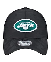 New Era Men's Black York Jets Active Camo 39THIRTY Flex Hat