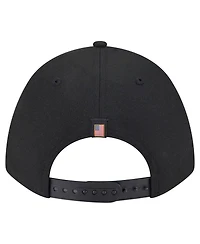 New Era Men's Black Pittsburgh Pirates American Flag 9FORTY M-Crown A-Frame Adjustable Hat