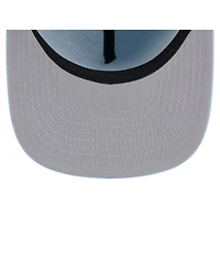 New Era Men's Light Blue Colorado Rockies Color Pack A-Frame 59FIFTY Fitted Hat