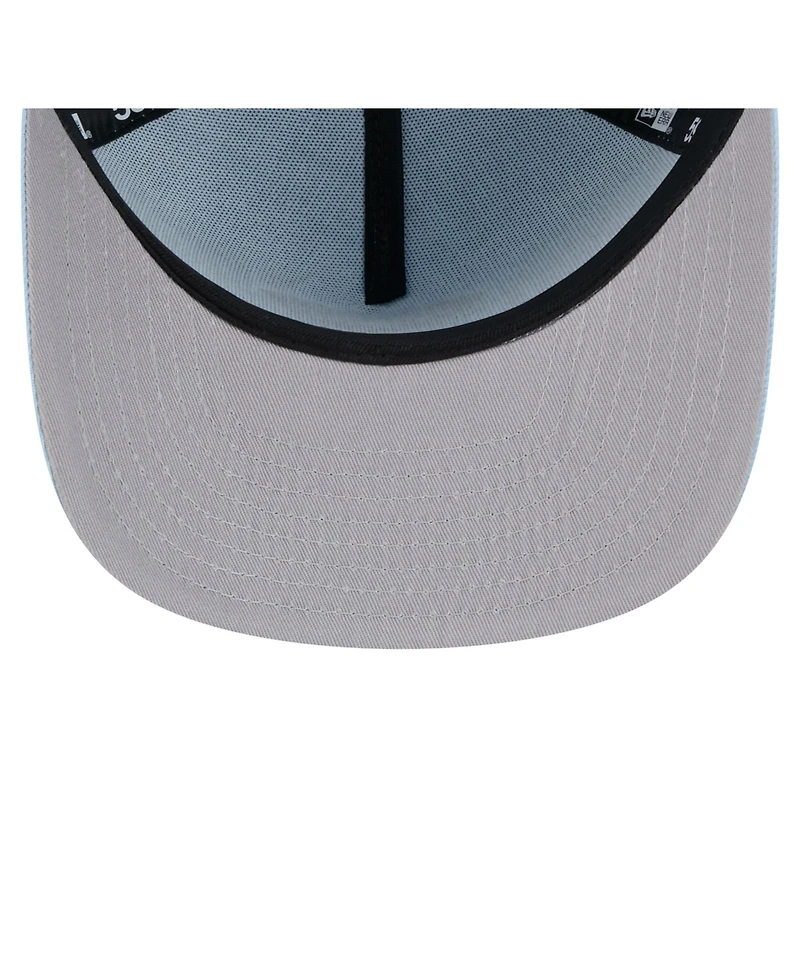 New Era Men's Light Blue Arizona Diamondbacks Color Pack A-Frame 59FIFTY Fitted Hat