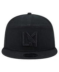 New Era Men's Black Lafc Canvas 9FIFTY Snapback Hat