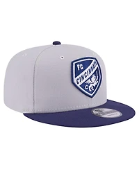 New Era Men's Gray Fc Cincinnati Color Pack Two-Tone 9FIFTY Snapback Hat