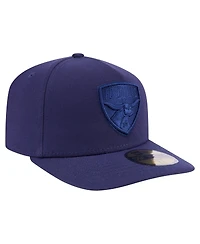 New Era Men's Navy Fc Dallas Color Pack A-Frame 59FIFTY Fitted Hat
