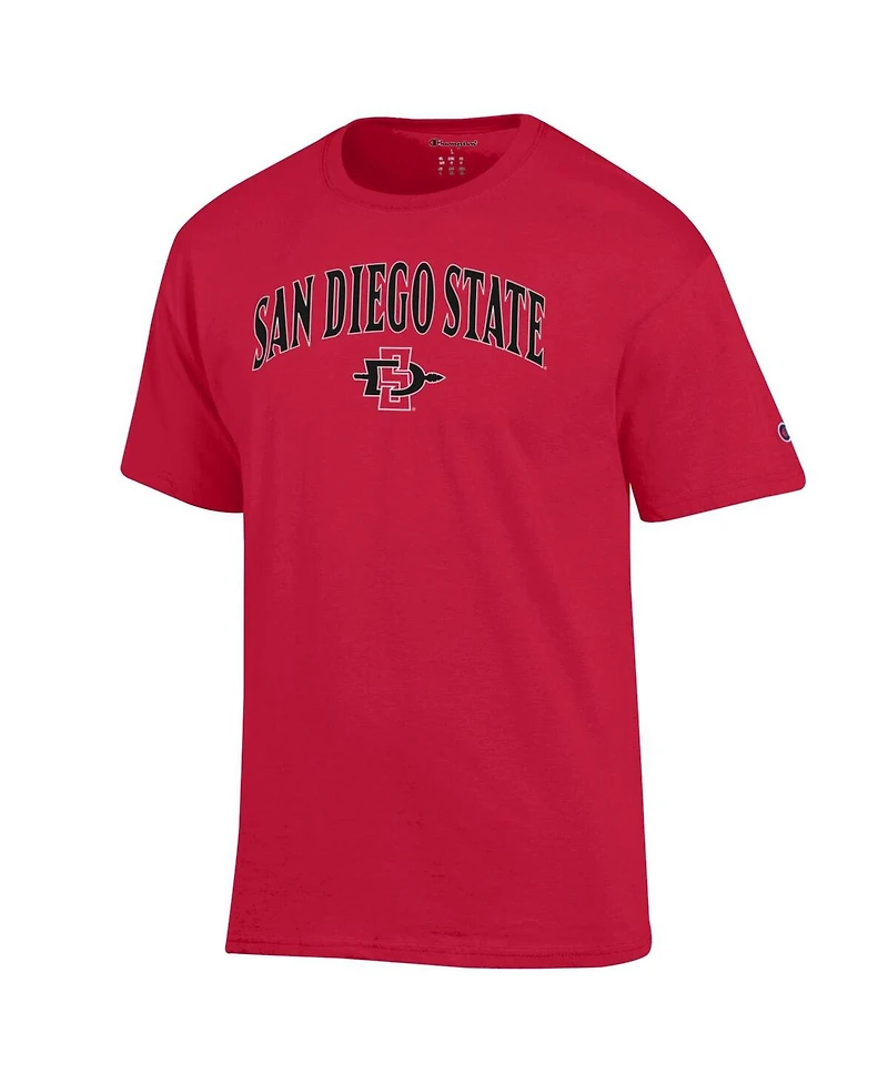 Champion Men's Cardinal San Diego State Aztecs Arch Over Logo T-Shirt
