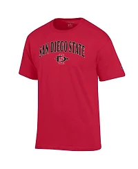Champion Men's Cardinal San Diego State Aztecs Arch Over Logo T-Shirt