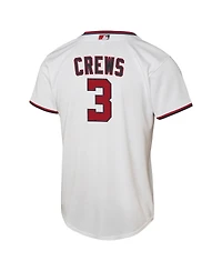 Nike Big Boys and Girls Dylan Crews White Washington Nationals Home Replica Jersey