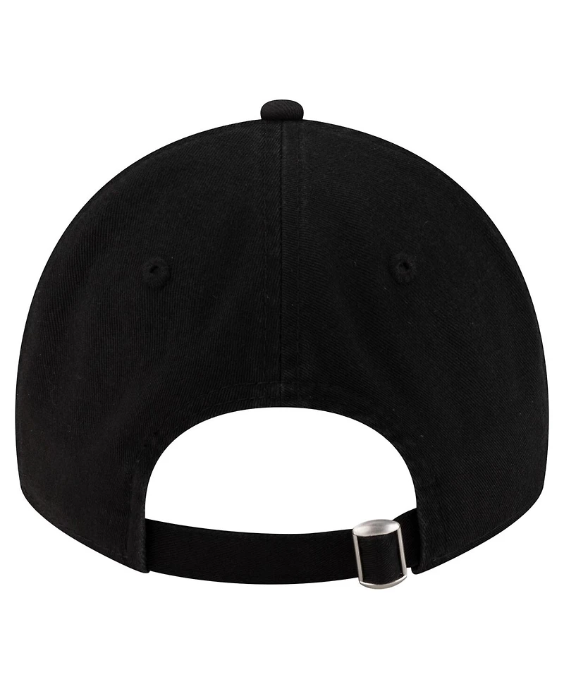 New Era Men's Black Utah Mammoth 9TWENTY Adjustable Hat