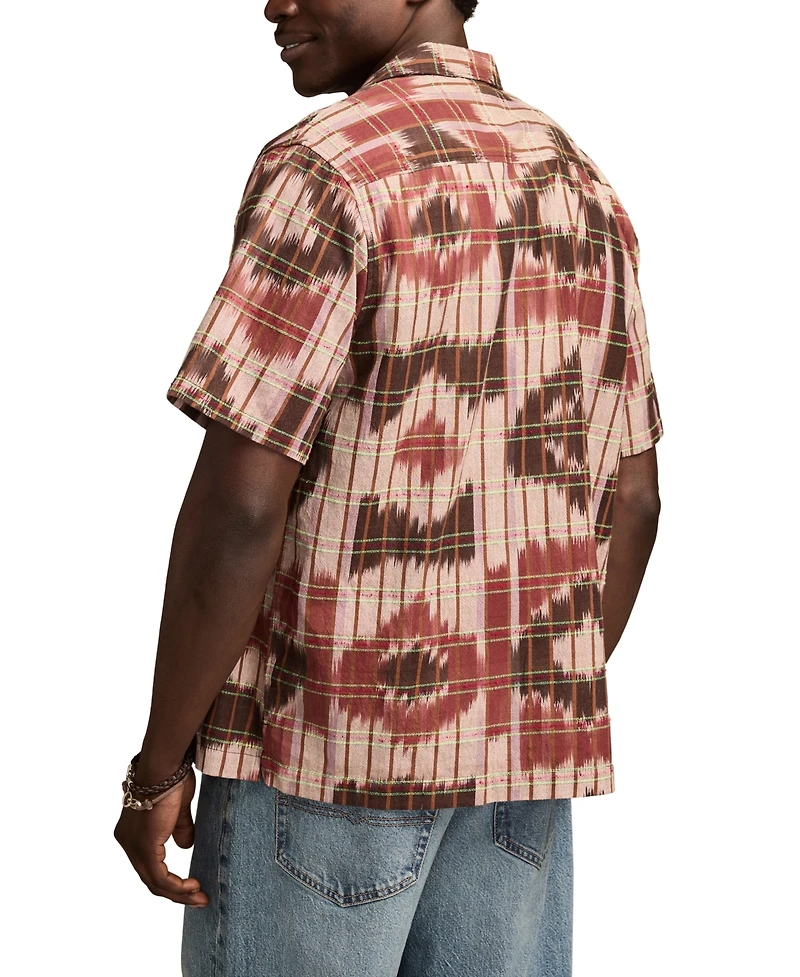 Lucky Brand Men's Dye-Pattern Shirt