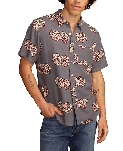 Lucky Brand Men's Dice Graphic Shirt
