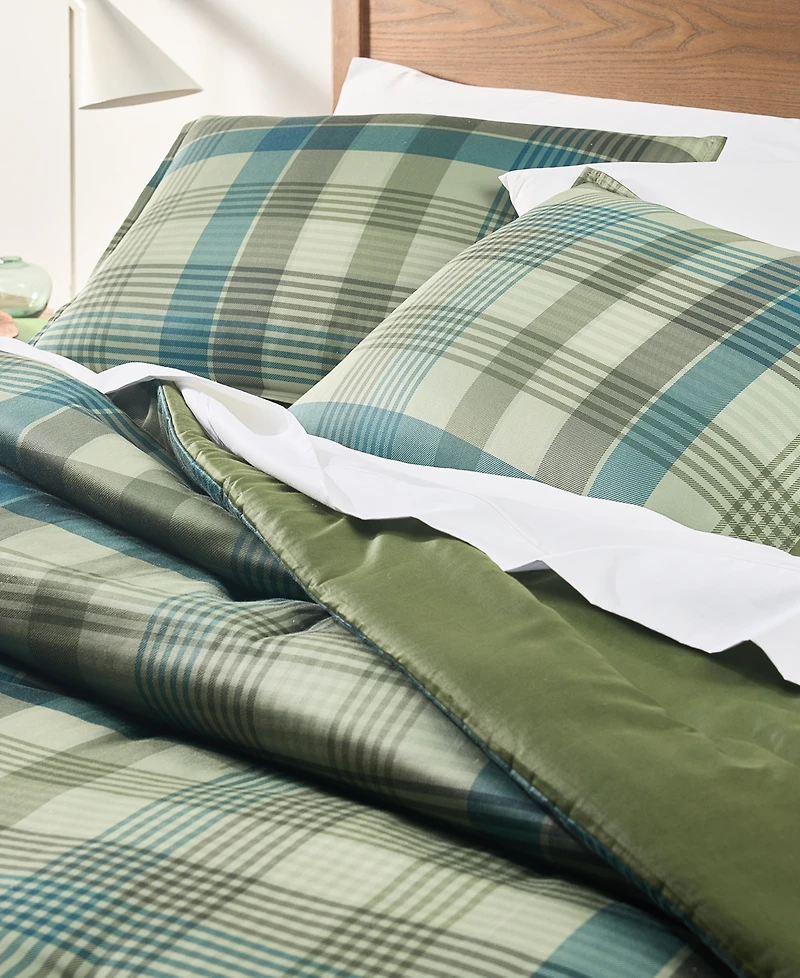 Arch Studio Modern Tartan 3-Pc. Comforter Set, Full/Queen, Exclusively for Macy's