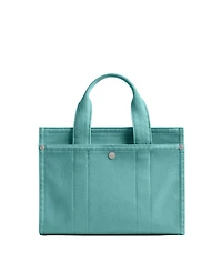 Coach Colored Denim Cargo Tote 26